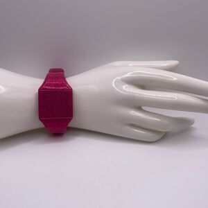 The Children's Place Girl's Pink Glitter Digital Wrist Watch